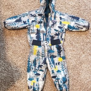 Patagonia reversible puffer set for baby